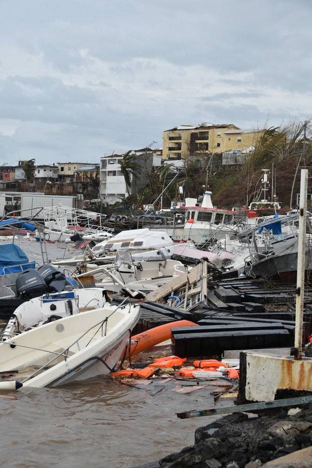 Scenes from storm-hit Mayotte