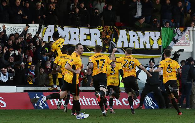 FA Cup Third Round - Newport County AFC vs Leeds United