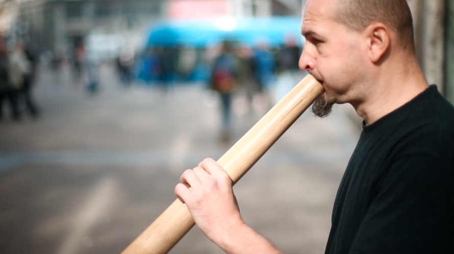 Senzacija u Zagrebu: Zasvirao kao Aboridžini i sve oduševio