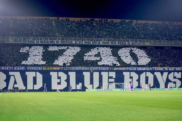 Zagreb: Navijači na utakmici GNK Dinamo - Celta Vigo