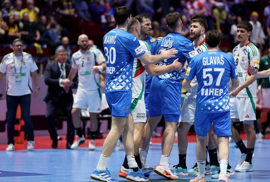 Malmo: Nakon pobjede došlo je do naguravanja rukometaša Hrvatske i Mađarske