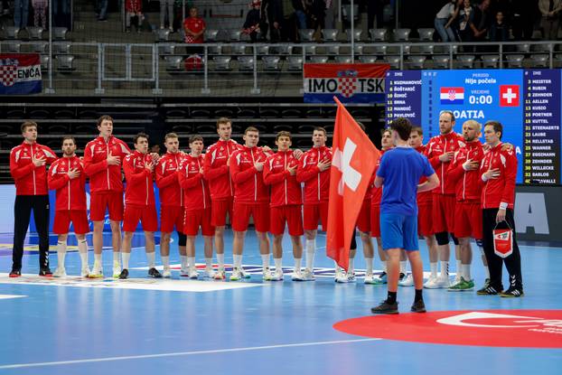 Zadar: Prijateljska utakmica između Hrvatske i Švicarske