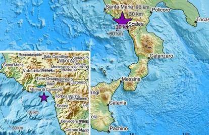 Potres magnitude 5,1 zatresao jug Italije: 'Cijela zgrada se zatresla na nekoliko sekundi'