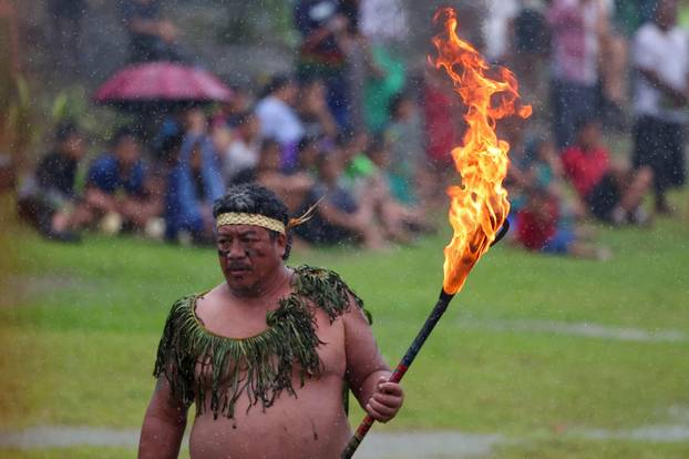 Britain's King Charles and Queen Camilla visit Samoa