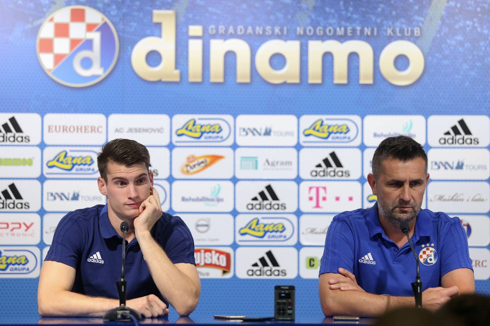 Zagreb: Konferencija za medije GNK Dinamo uoÄi utakmice protiv Ferencvarosi TC