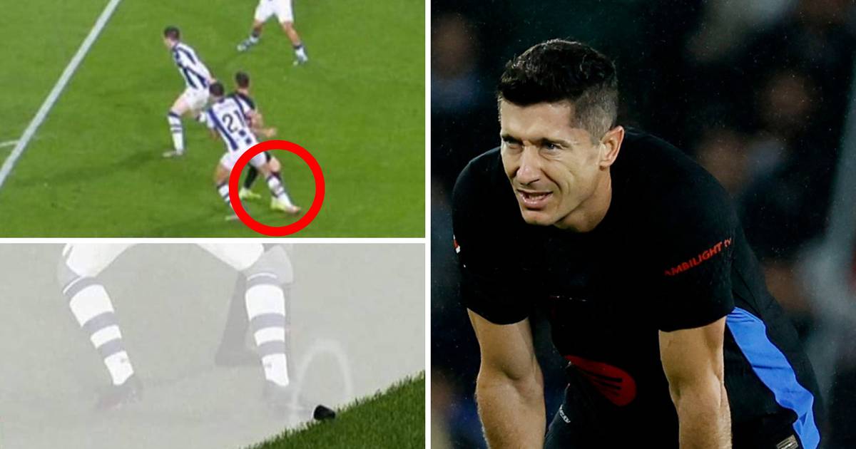 Controversial backfield angered Barcelona: Whose boot is it? Flick: That was the wrong decision