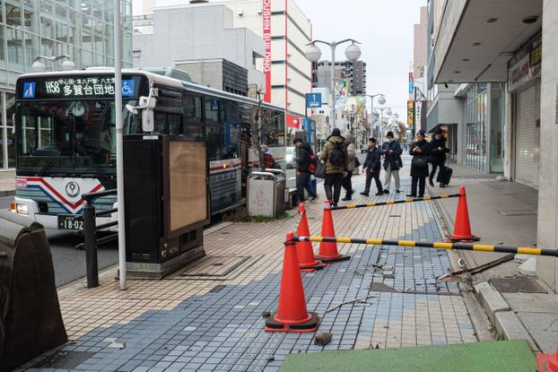 Magnitude 7.5 Earthquake Strikes Off Japan's Northeast Region, Aomori - 09 Dec 2025