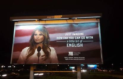 Plakat oduševio Hrvate, hoće li oduševiti i Melaniju Trump?