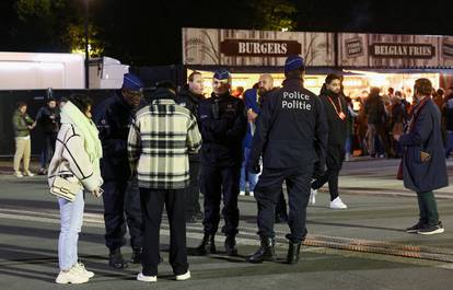 Aftermath of shooting in Brussels