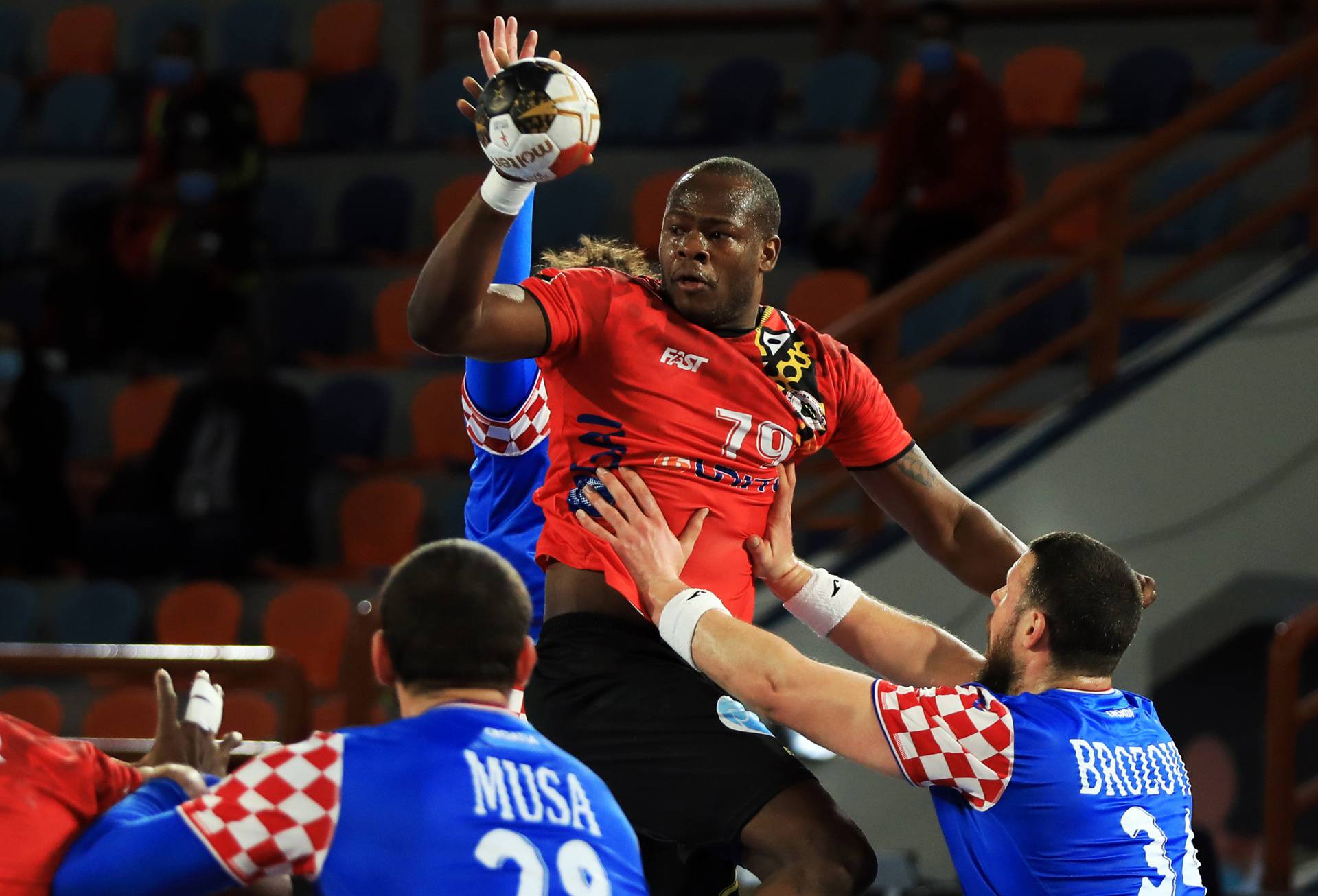 2021 IHF Handball World Championship - Preliminary Round Group C - Angola v Croatia