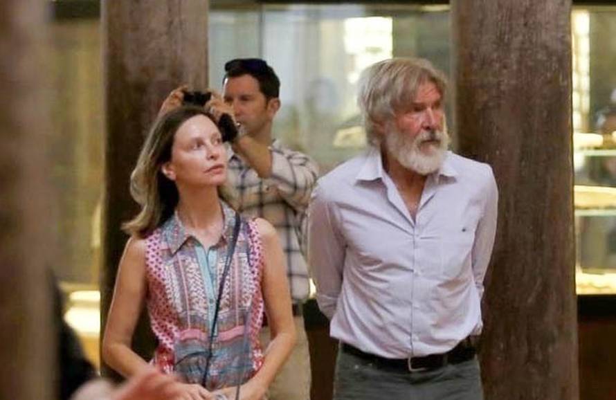 Harrison Ford And Calista Flockhart Seen On Holiday In Cordoba In Spain
