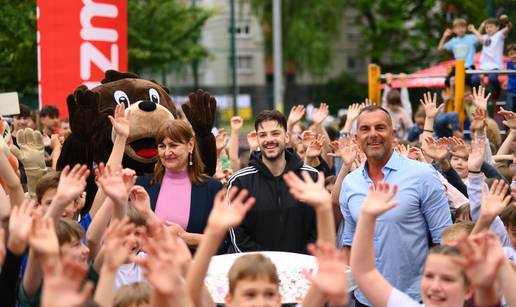 Filip Glavaš oduševio je mlade na Telemachovu Danu sporta