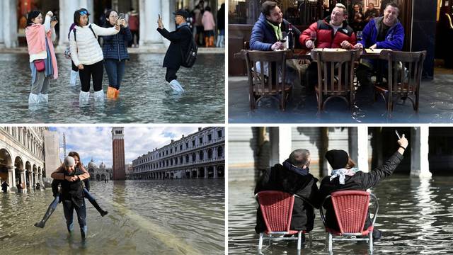 Poplave u Veneciji: Najgore tek dolazi, a oni okidaju 'selfije'