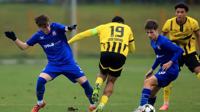 Zagreb: Utakmica mladih U19 GNK Dinamo - Borussia Dortmund