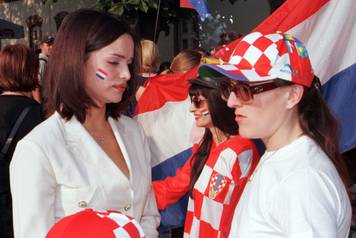 vatreni - doček hrvatske nogometne reprezentacije 1998.