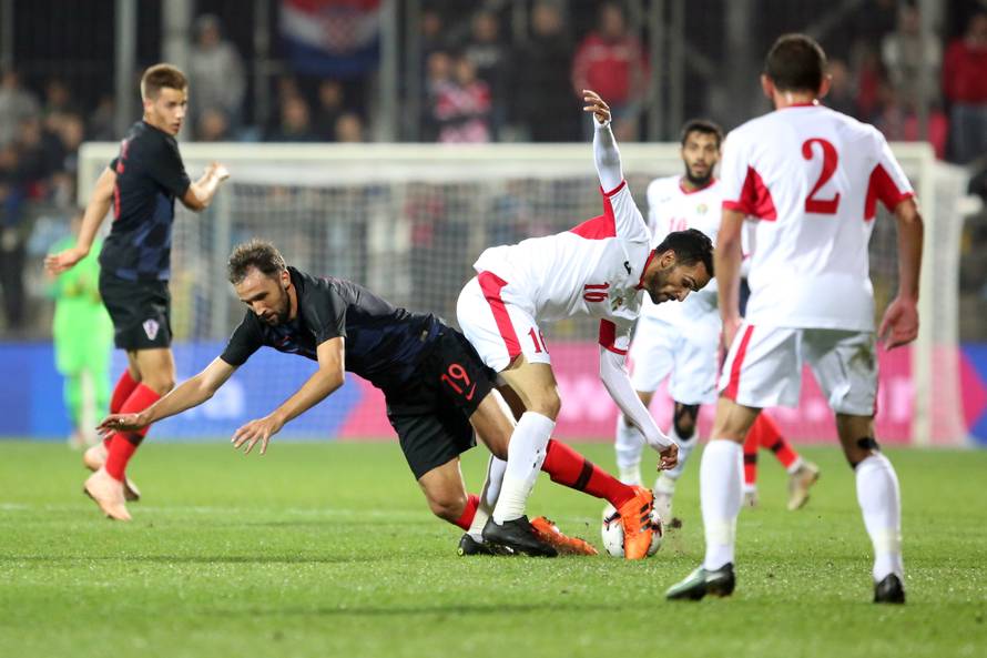 Rijeka: Susret Hrvatske i Jordana u prijateljskoj utakmici