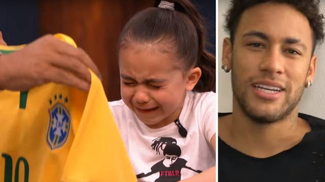 Neymar iznenadio i rasplakao 7-godišnjakinju video porukom