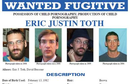 Eric Justin Toth prema FBI-ju najtraženiji zločinac u SAD-u