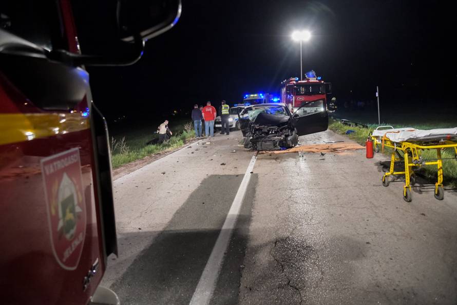 Užas na Grobničkom polju: U sudaru teško ozlijeđeni vozači