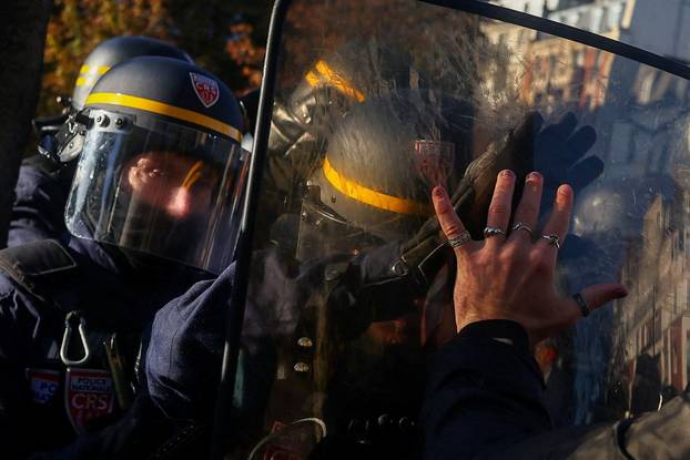 Nationwide day of student protests in France