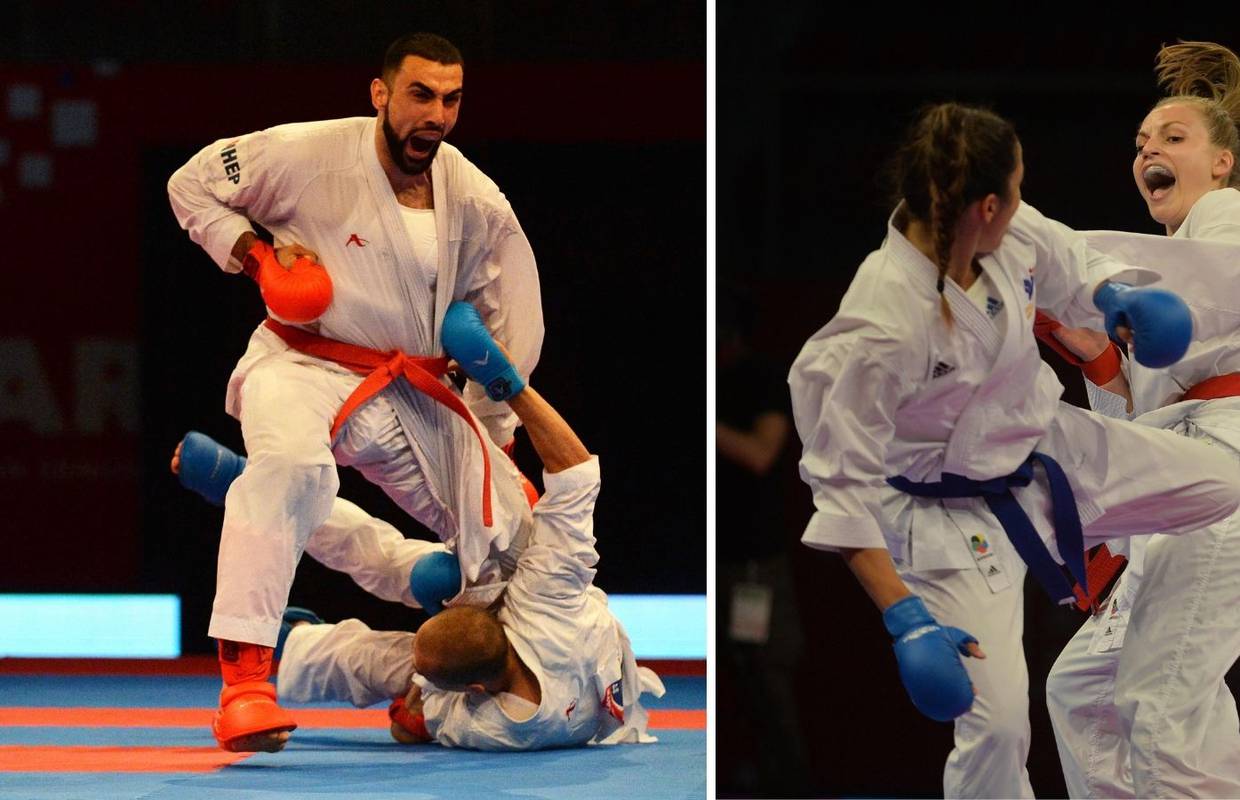 Anđelo Kvesić i Lucija Lesjak su uzeli bronce na SP-u u karateu