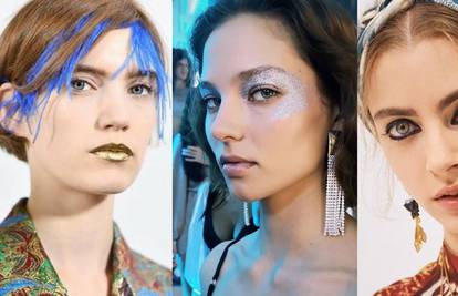 Proljetne kolekcije predstavile i make-up trendove: Metalik teksture i oči uokvirene crnom