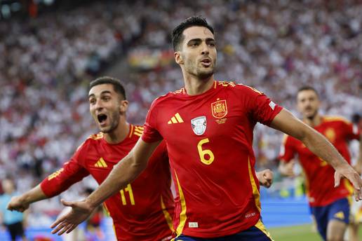Španjolska - Njemačka 2-1: Dani Olmo golom i asistencijom vodi 'furiju' među četiri najbolja...
