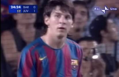 Tu je počelo: Messi je još kao "klinac" valjao igrače Juvea...