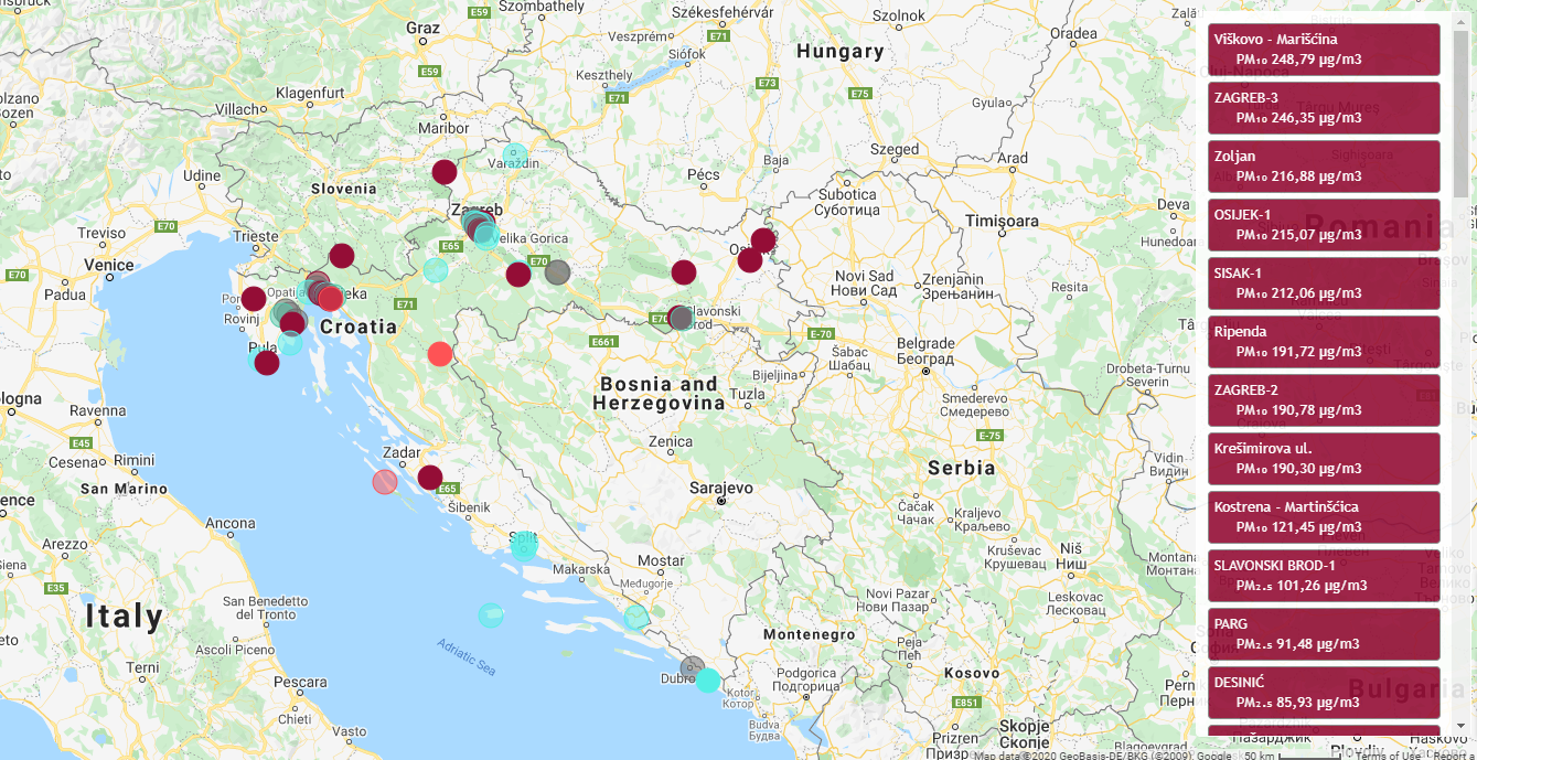 Zrak u Zagrebu i dalje je loš, još ima pustinjskog pijeska...