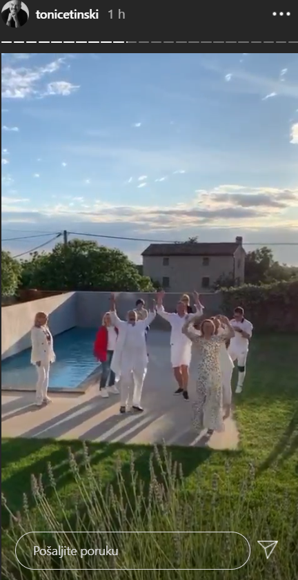 Cetinski proslavio rođendan u rodnoj Istri: Plesalo se uz bazen