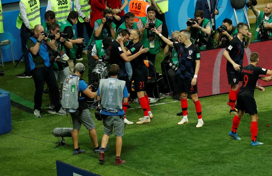 World Cup - Semi Final -  Croatia v England