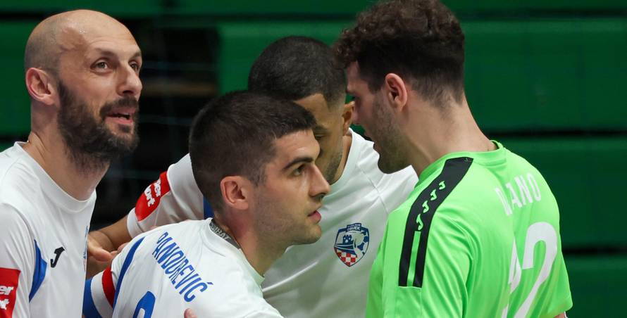 Susret Futsal Dinama i Osijeka u 2. utakmici polufinala SuperSport Hrvatske malonogometne liga