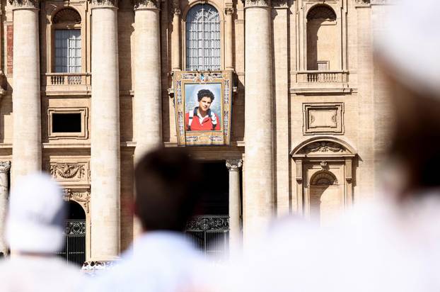 Canonisation of Carlo Acutis and Pier Giorgio Frassati, at the Vatican
