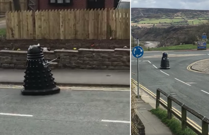 Robot Dalek patrolirao ulicom: 'Svi ljudi moraju u izolaciju!'