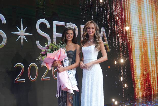 Beograd: Nikolina Vujčić nova je Miss Universe Serbia 2026