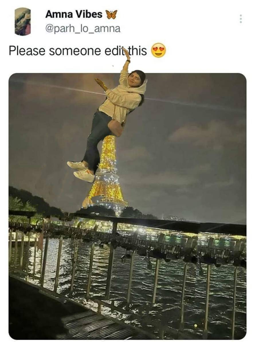 Zamolila je da joj 'srede' fotku. Rezultati su... a bez riječi smo