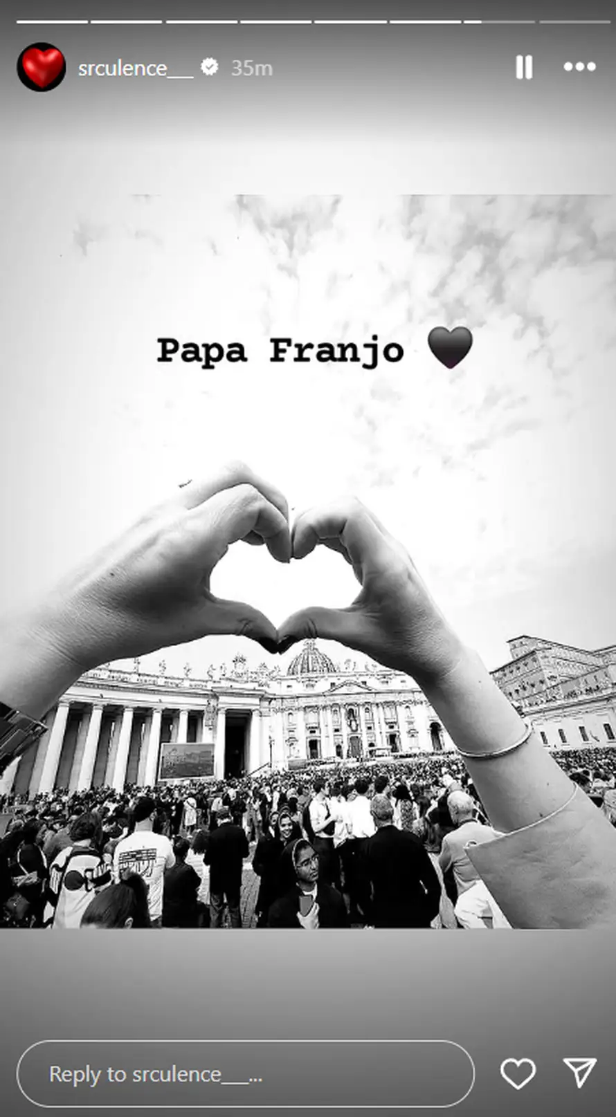 Domaće zvijezde opraštaju se od pape Franje: Nedostajat ćeš u ovom grubom svijetu danas