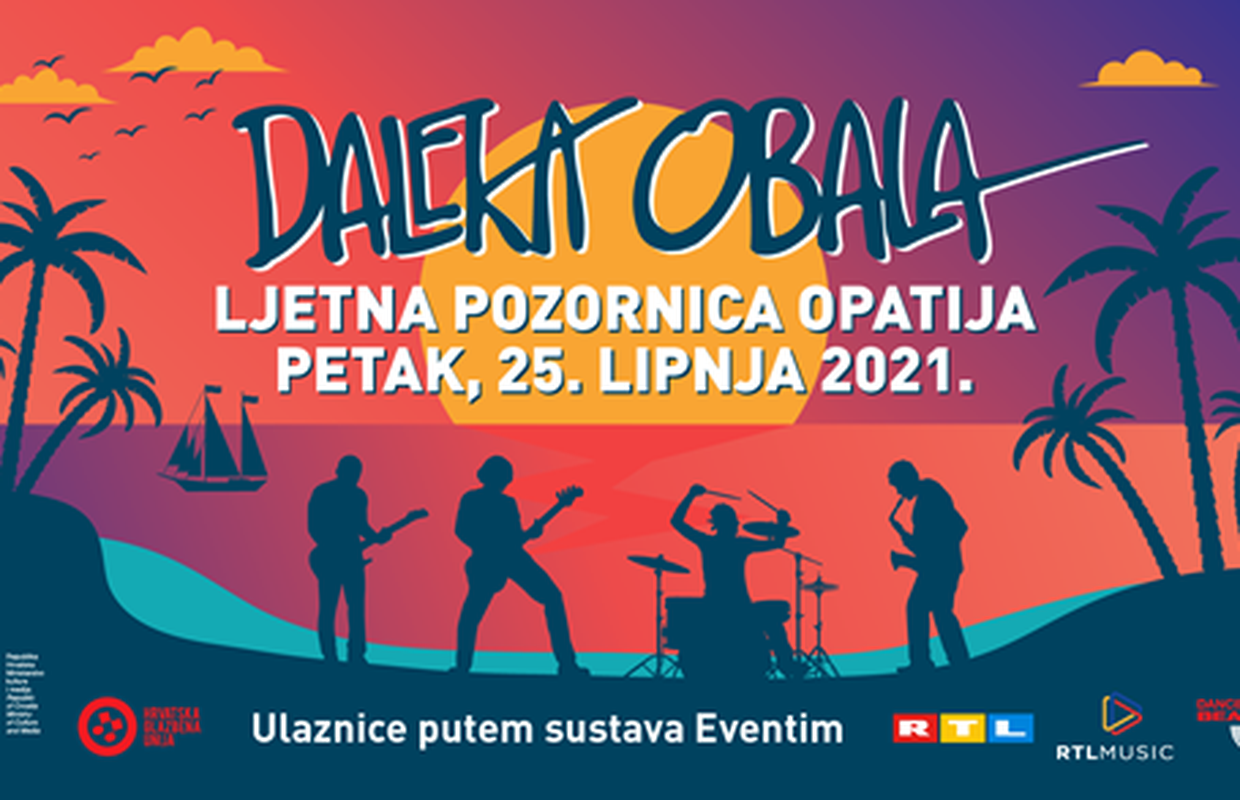 Veliki koncert u ljetnoj sezoni: Daleka obala na bini Opatije