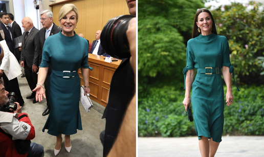 Kolinda kao Kate Middleton: U Sabor došla u haljini kakvu je nosila i popularna princeza...