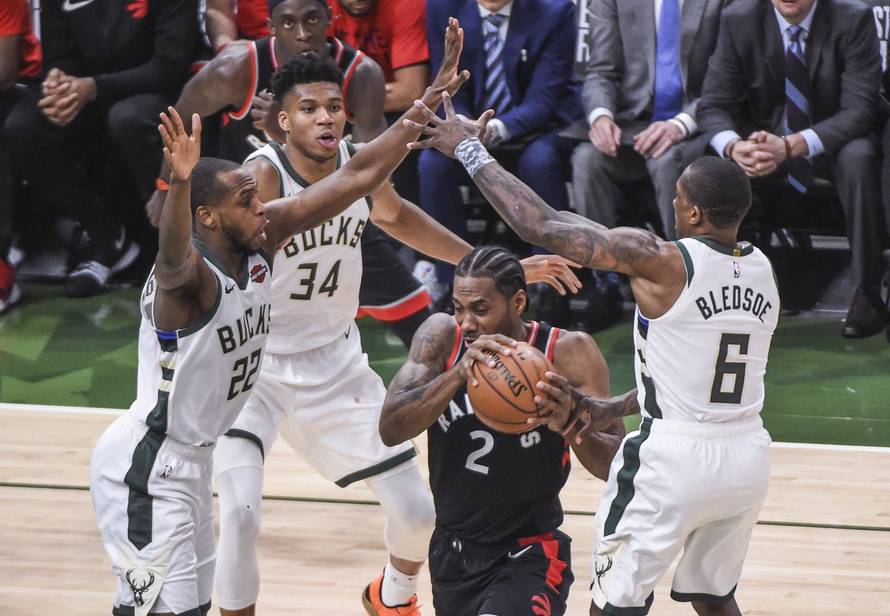 NBA: Playoffs-Toronto Raptors at Milwaukee Bucks