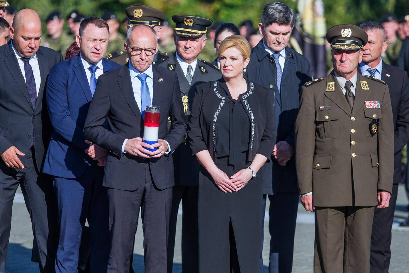 Vukovar: Predsjednica na obiljeÅ¾avanju pogibije general bojnika Blage Zadre