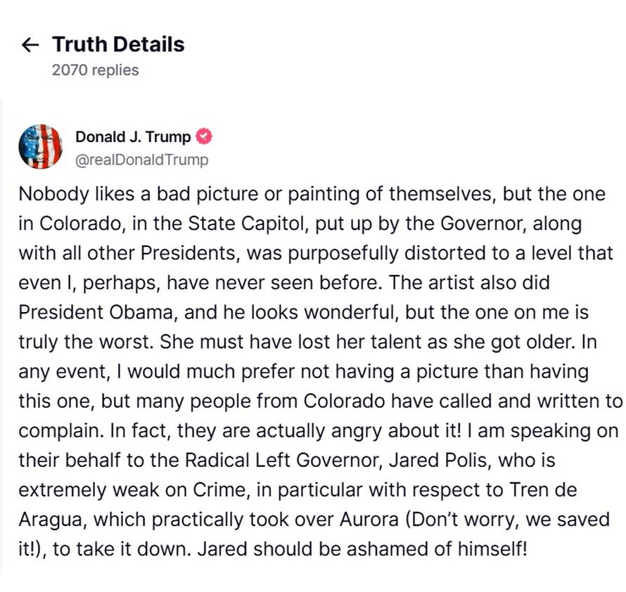 Trump bijesan. Ne sviđa mu se službeni portret: Obama izgleda prekrasno, a ja iskrivljeno!