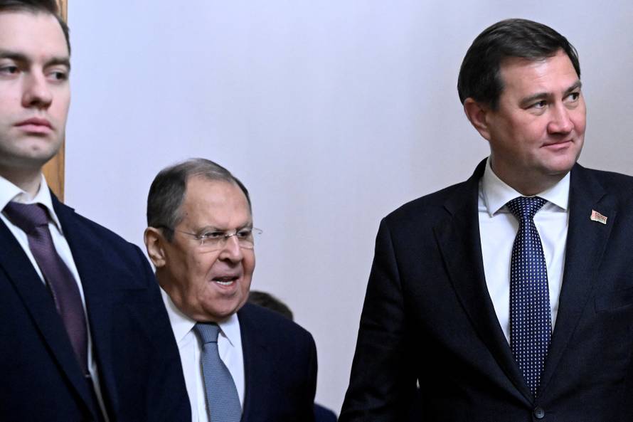 Russian Foreign Minister Lavrov meets with Belarusian counterpart Ryzhenkov in Moscow