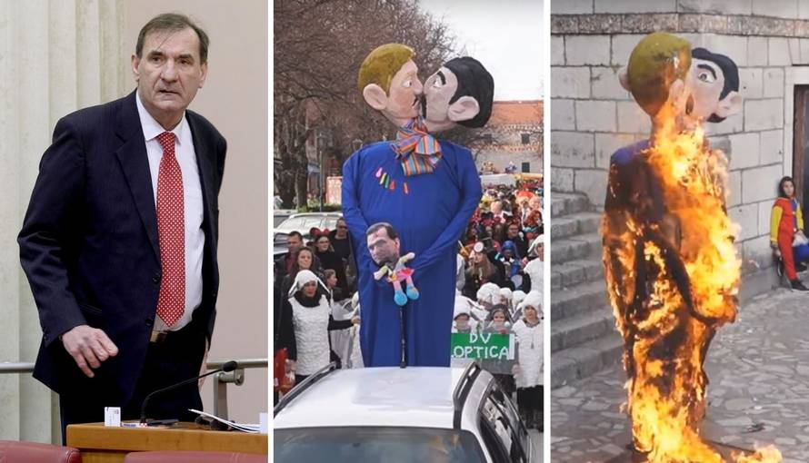 Stazić o fašniku: 'Čast mi je da su me spalili  takvi primitivci'