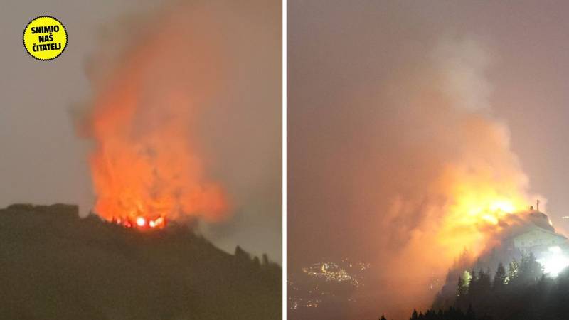 FOTO Gori Orlovo gnijezdo! Turističko odredište koje su izgradili nacisti u plamenu