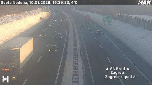 FOTO Pogledajte situaciju na autocestama: Snijeg još pada, stvara se poledica, ima i magle