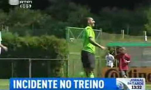 Portugalci 'pukli' na treningu: Zakačili se Lopes i Quaresma