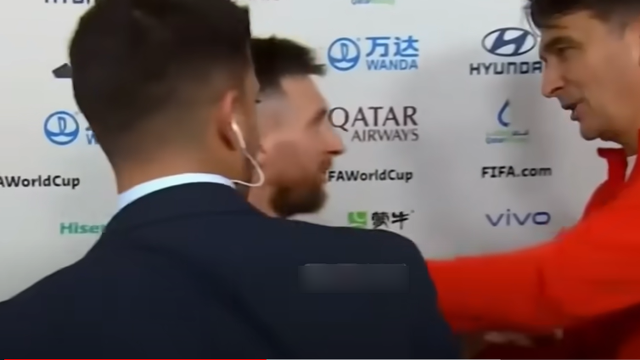 VIDEO Messi je davao intervju, prolazio je Dalić. Gesta jednog i drugog oduševila cijeli svijet