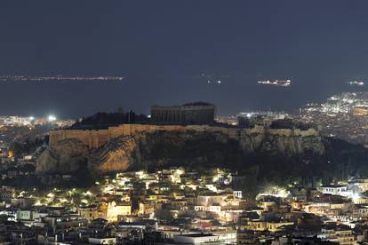 Lights on Acropolis switch off for Earth Hour in Athens