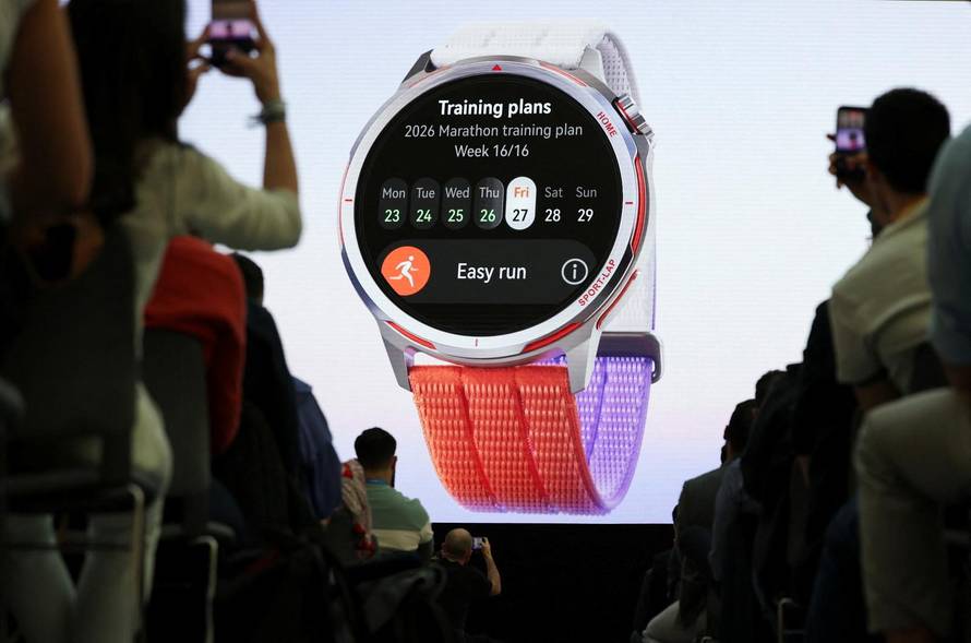 Huawei unveils their new products in a keynote in Madrid